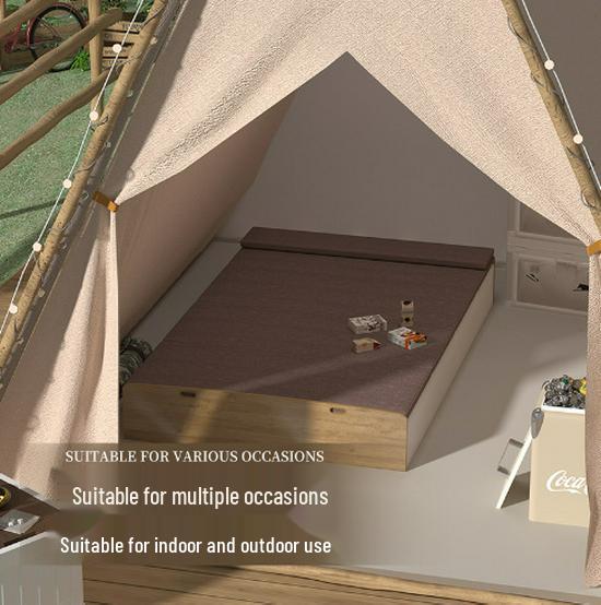 Multi-Functional Folding Bed: Extendable, Portable, and Movable for Home or Office Use