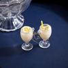 Fashion Resin 3D Drink Cup Drop Earrings for Women Girl Beer Milk Tea Ice Cream Dangle Earrings Jewelry Gift