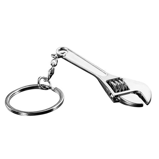 Keychain Mini Fine Wrench Tool Workmanship Fadeless Accessories for Keychain Men