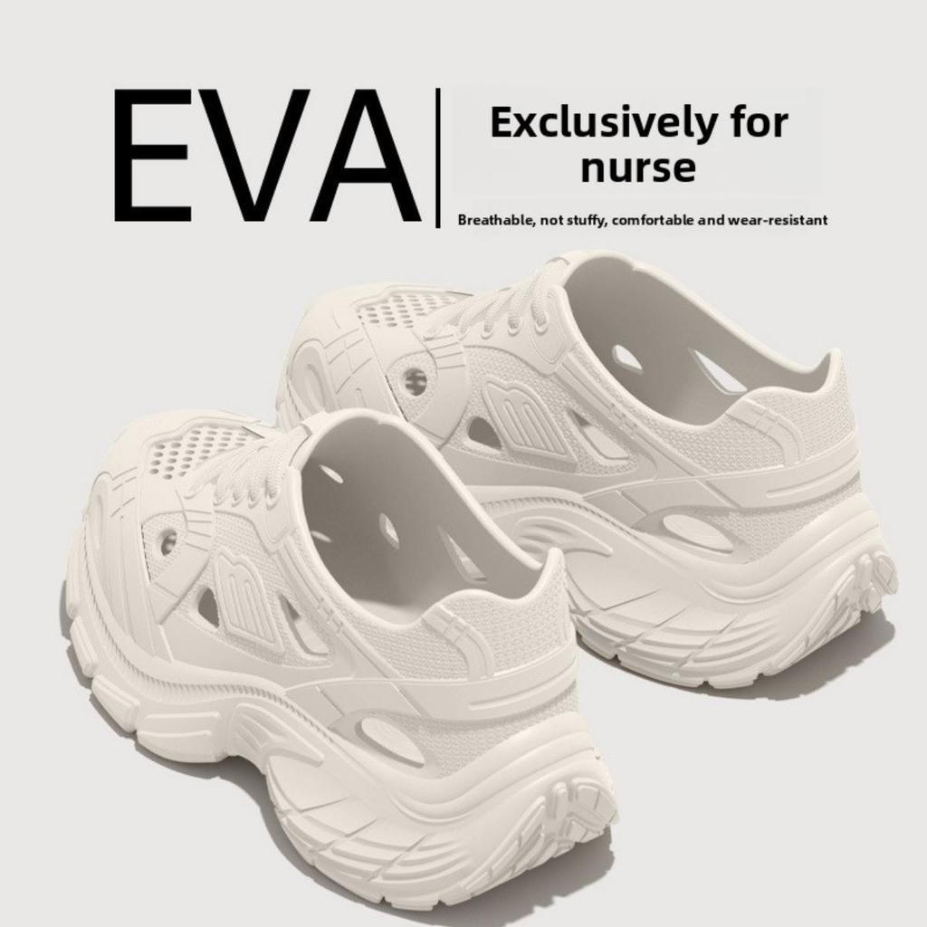 Höhlenschuhe für Damen, Sommer-Oberbekleidung, Neu mit dicker Sohle, Rutschfest, Geruchshemmend, Atmungsaktive Sandalen