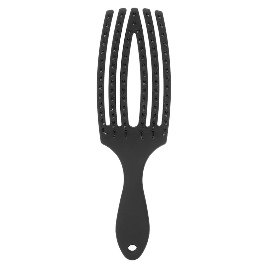Detangling Comb Ergonomic Handle Hollow Out Design Clean Neat Scalp Massage Relieve Pressure Massage Comb