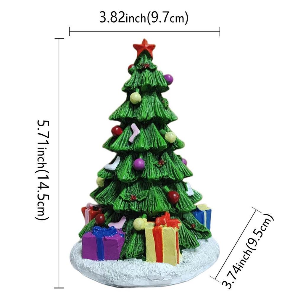 Festive Cross-Border Christmas Tree Fish Tank Ornament