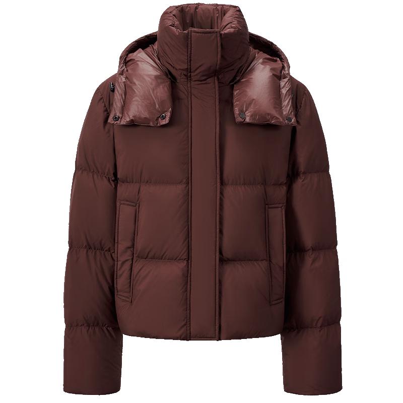 GIOVANNI VALENTINO Women's Hooded Winter Down Jacket
