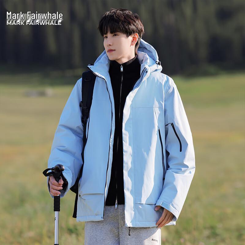 Mark Huafei Men's American Style Hooded Padded Jacket