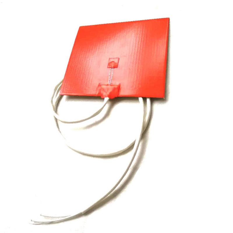 300W 220V Engine Oil Tank Silicone Heater Pad Universal Fuel Tank Water Tank Rubber Heating Mat Warming Accessories 10x15cm