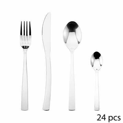 Olympe Cutlery Set for 6 People, 24 Pieces
