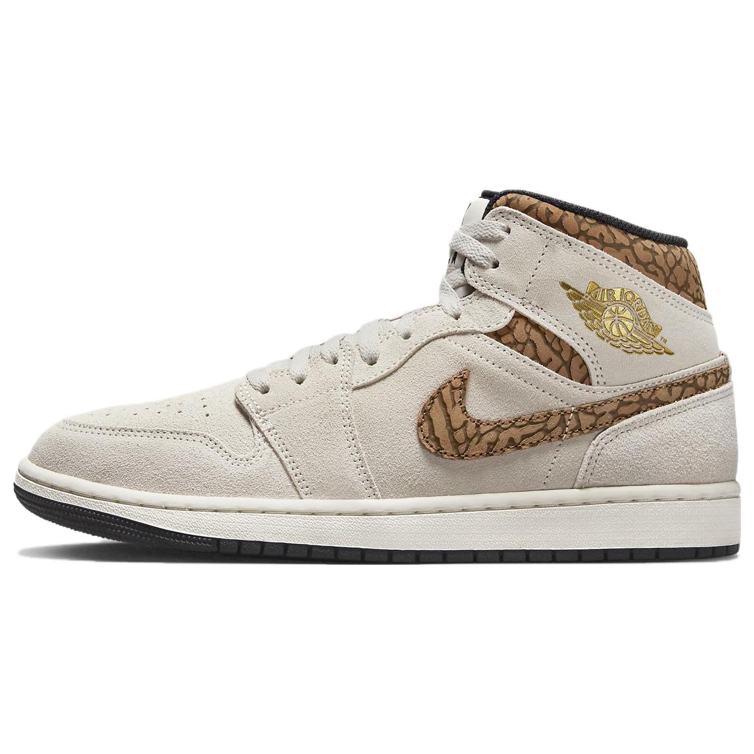 

Новые JORDAN 1 Mid Se Коричневый Слон DZ4129-102 46