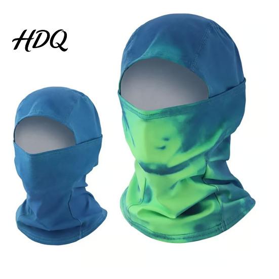 Color Changing Face Shield Unisex Heat Reactive Balaclava Color-Changing Full Hood Mask for Wind Resistant Winter Windproof Neck Gaiter Ski