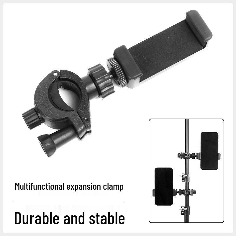 

Multi-Camera Extension Clip: Dual-Camera Phone Mount for Live Streaming & Video Shooting Additional Clip