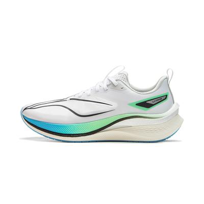 Li Ning Red Hare 7 Pro Textile, TPU Cushioning Slip Resistant Low Top Running Shoes Men's Standard White ARPU007-1