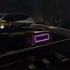 Energy-saving Solar Charging Structure Solar Powered Car Light Auto Decorative Light  Car Interior