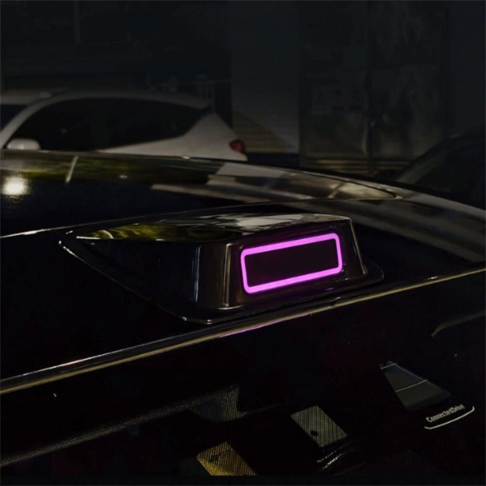 Energy-saving Solar Charging Structure Solar Powered Car Light Auto Decorative Light  Car Interior