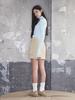 KIJUN Joel Cargo Mini Skirt Beige