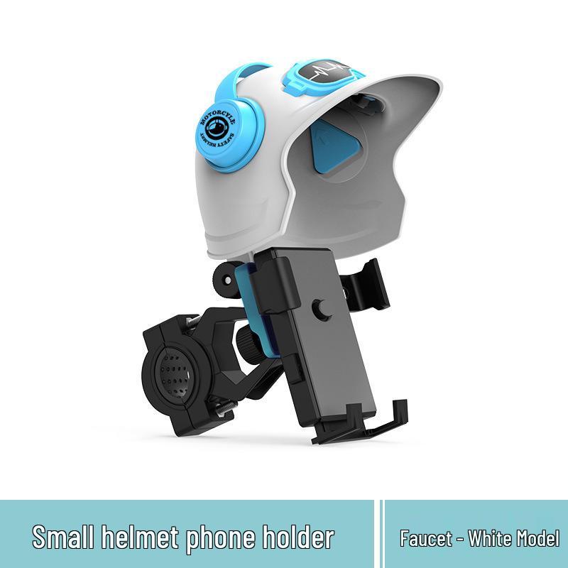 Electric Bike & Motorcycle Phone Holder: Shockproof, Outdoor-Ready Rearview Mirror Mount for Navigation