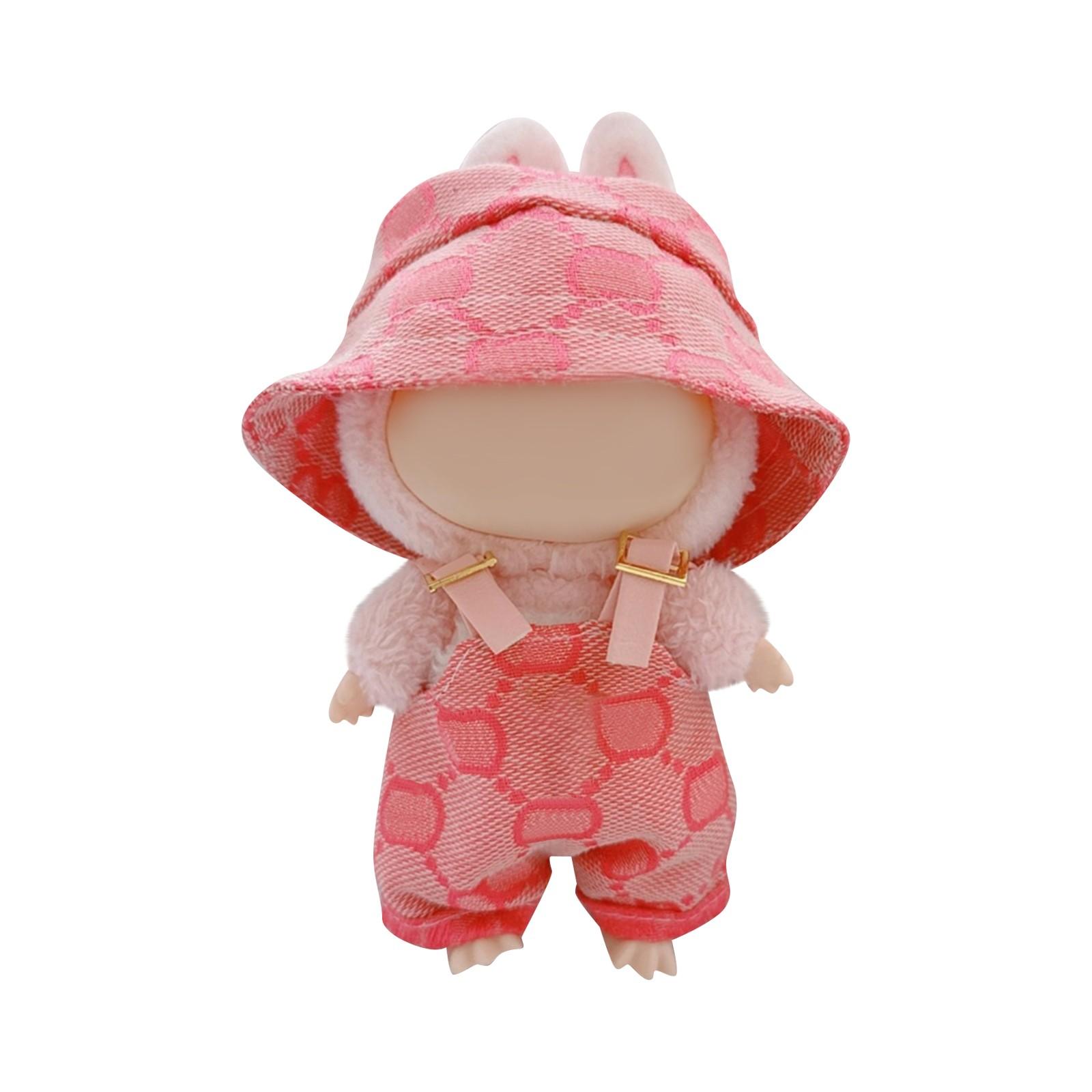 

Clothes Doll Kawaii Style Set, Cute Doll Costume And Accessories One Size рожевий