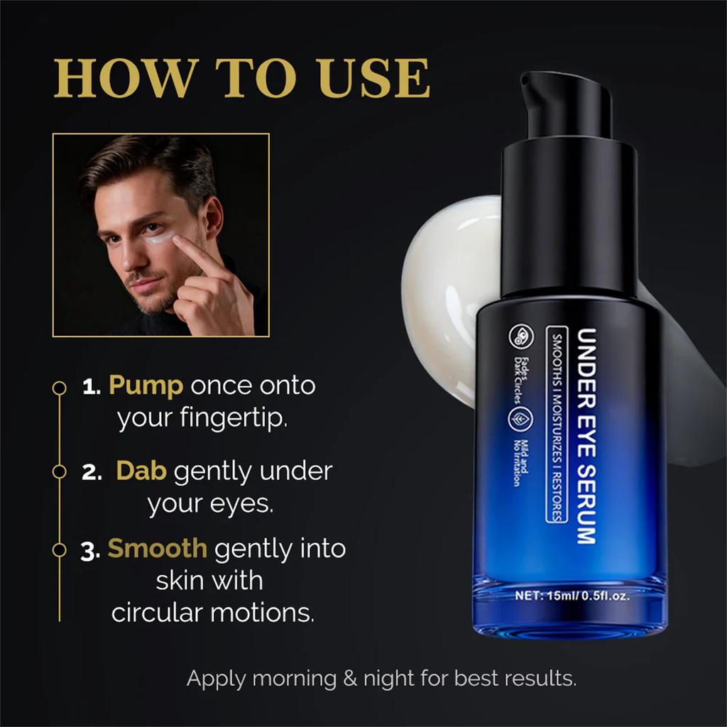 Men's Eye Nourishing, Soothing, And Revitalizing Serum 15ml