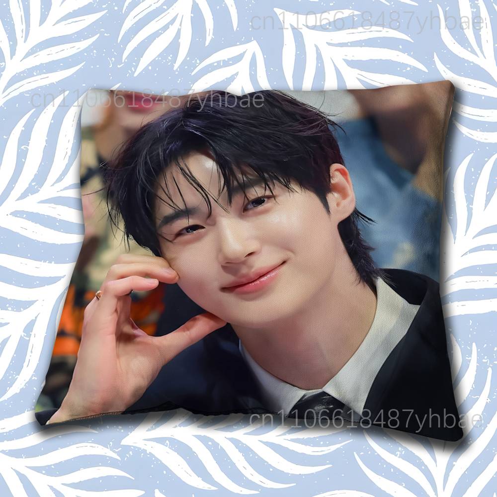 Corea BByeon Woo Seok Copricuscino Federa Cuscino Decorazione Federa Cuscino Stampata Custodia per Cuscino da Divano