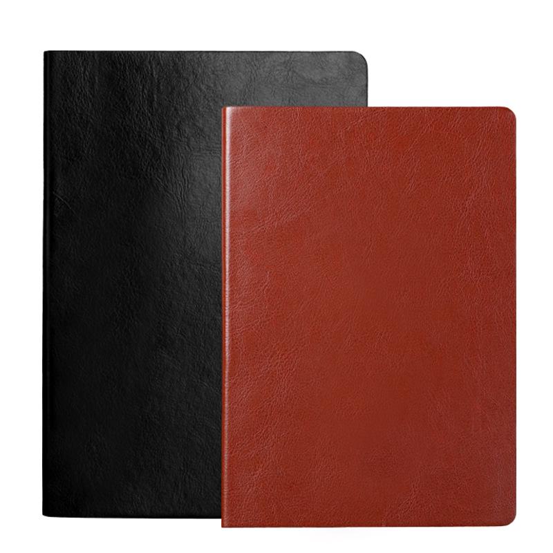 A5 Custom Leather Business Notebook - Office Diary & Memo Book, Thick Pages