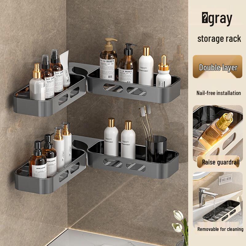 miflame Bathroom Corner Shelf