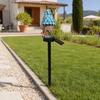 Mushroom Solar Lights, Mushroom House Statue, Fairy Cottage Garden Stake Lights, Waterproof Outdoor Landscape Lights for Yard Patio Lawn Pathway