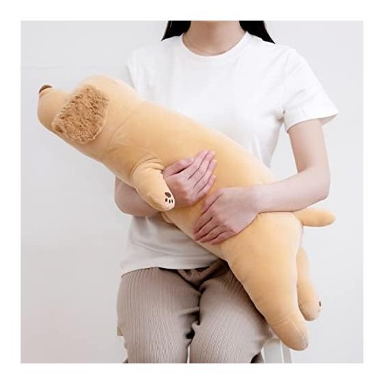 Ribuhaato Poduszka do ciała Premium Zwierzątka Nemunemu Golden Retriever Sora Rozmiar L (Całkowita długość około. 74cm) Puszysta, miękka poduszka-pluszak na prezent