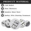 1 Wall Load-capacity Mounting Bracket Picture Pair Easy to Install Black