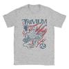 Trivium Screaming Dragon T Shirts Unisexs  Cotton Novelty TShirt Crewneck  Tees Short Sleeve Tops Summer