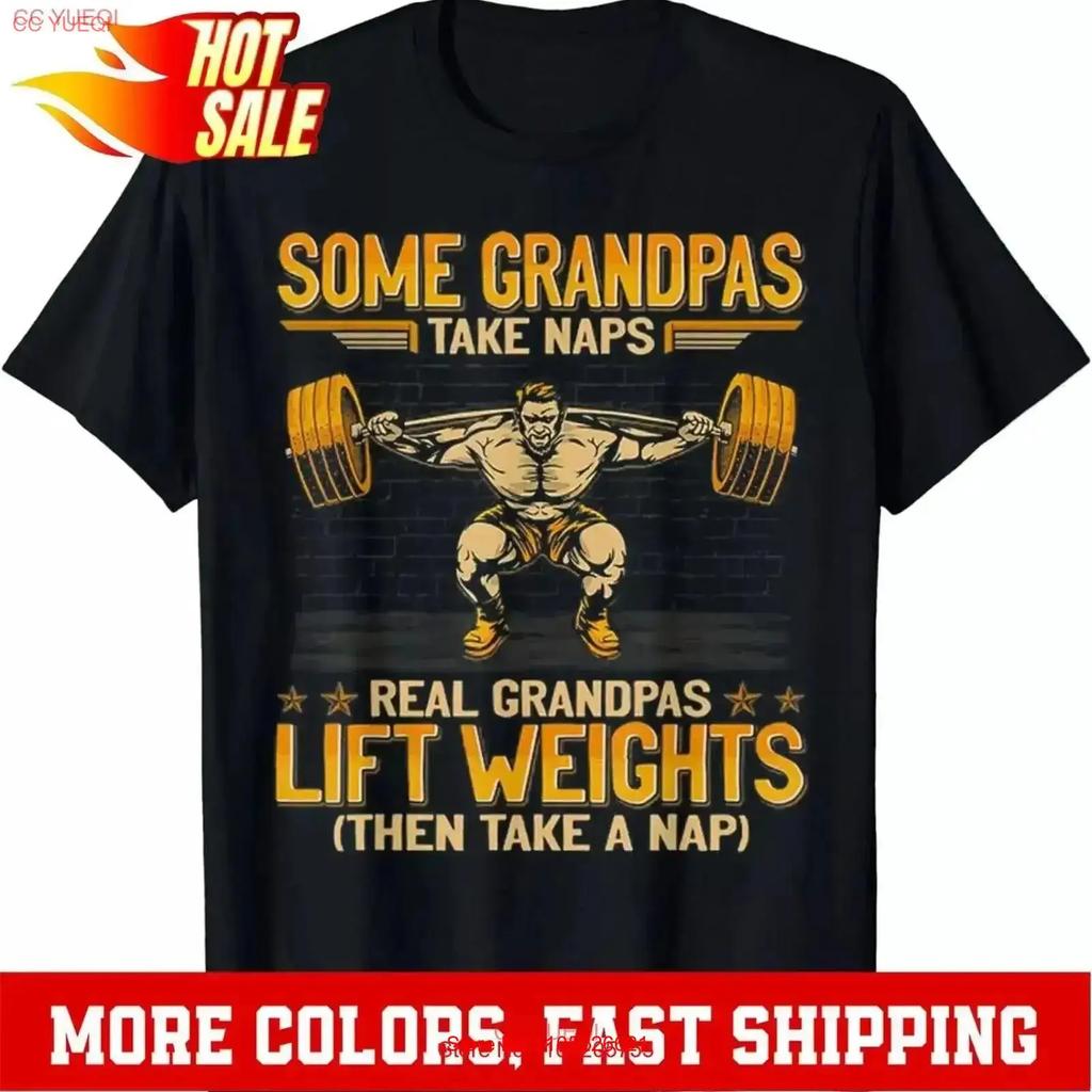 Weightlifting Some Grandpas Idea Premium T Shirt Vintage Top For Everyday Wear Soft Casual Stretched Stylish Vintage