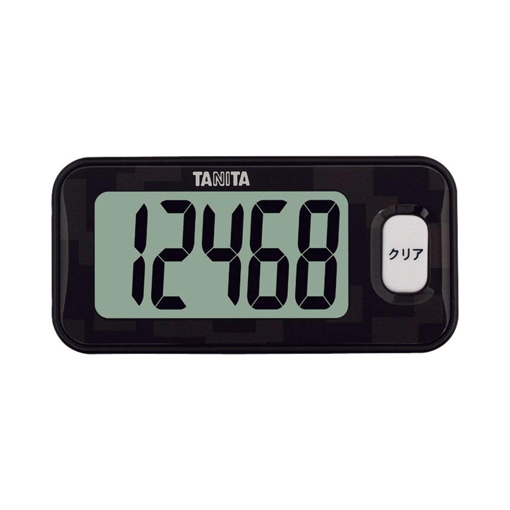 

TANITA 3D Sensor Pedometer, Black, FB-731-BK