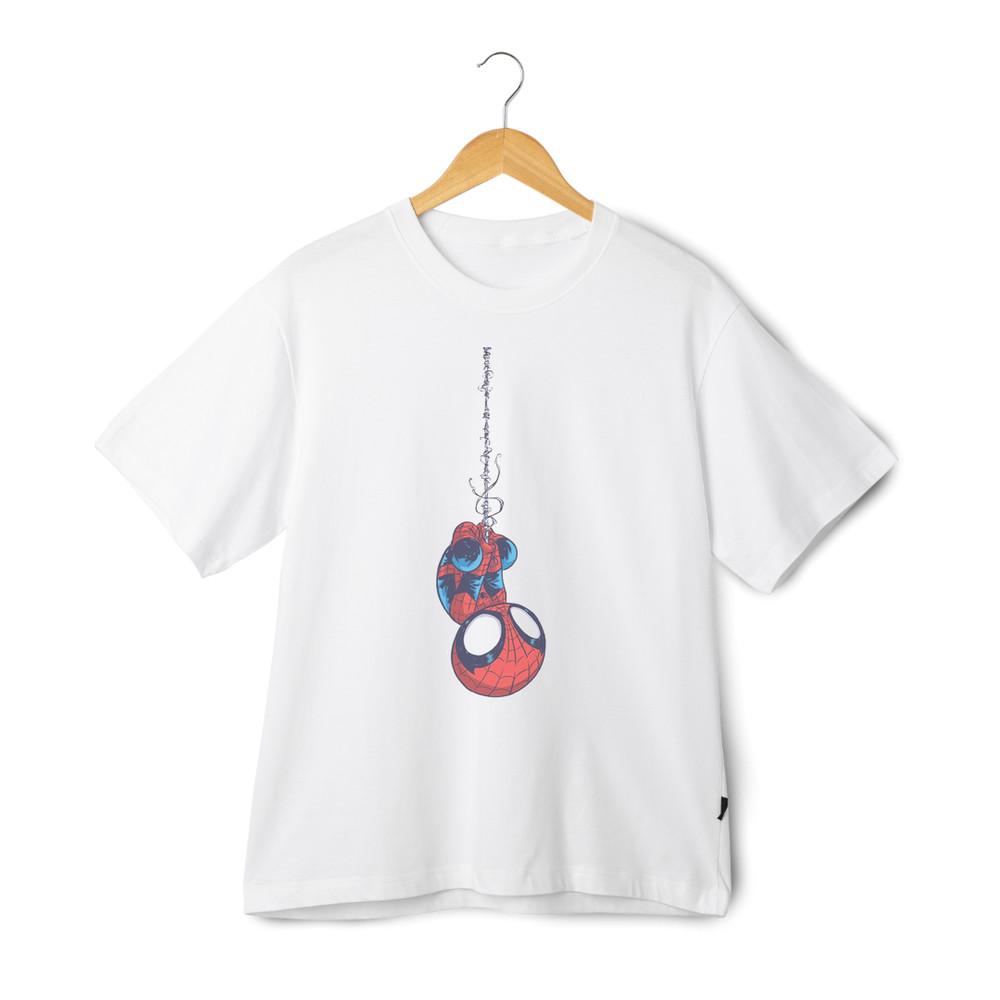 

Spider-Man Hanging Upside Down T-Shirt – Cute Marvel Superhero Unisex Tee 3XL