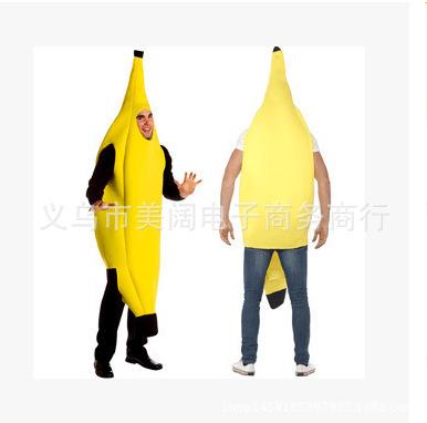 Fruit and Banana Costumes, Halloween Stage Costumes, Bar Weddings, Singles' Day Party, Dance, Halloween Leisure