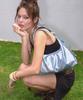 Sand Museum Cactus Hobo Bag Mini [Pearl Blue]