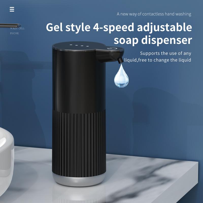 Type C Rechargeable Automatic Soap Dispenser Touchless Foaming Soap Dispenser 380MLUSB Electric IPX5 Waterproof Soap Dispenser