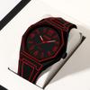 Trend Line Watch Comic Student Two Dimensional Quartz Watch Art Design Personality Watch Trend Watch