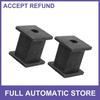 TWO 1 Hole 10mm ID Muffler Exhaust Hanger Universal Bushing Rubber Mount Bracket