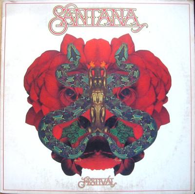 LP Record SANTANA - Festival 34423 COLUMBIA 1977 US Rock Used