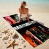 Till Lindemann, Lead Singer of the German Heavy Metal Rock Band Rammstein, Outdoor Camping Vacation Swimming Beach Scarf Decorative Blanket F16
