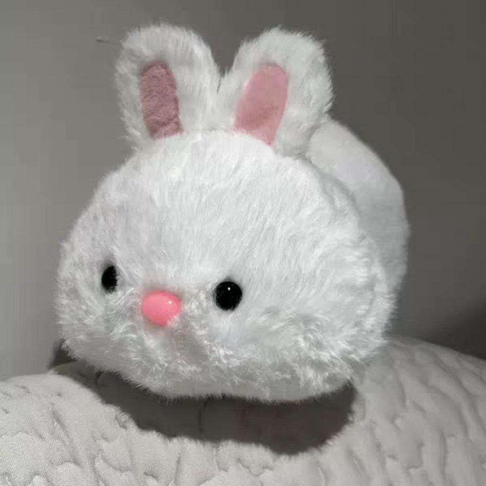 Double-Sided Flip Rabbit Elephant Toy PP Cotton Cartoon Rabbit Stuffed Doll Children Girls Boys
