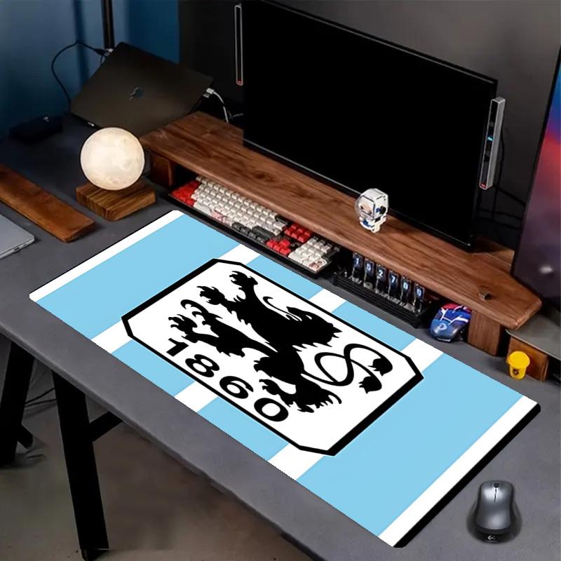 Tappetino per Mouse Stampa Football Club 1860 Monaco, Tappetino Antiscivolo per Tastiera Desktop, per PC Laptop Gaming Lavoro Uso Quotidiano, Fantastico Regalo Sorpresa per Festival