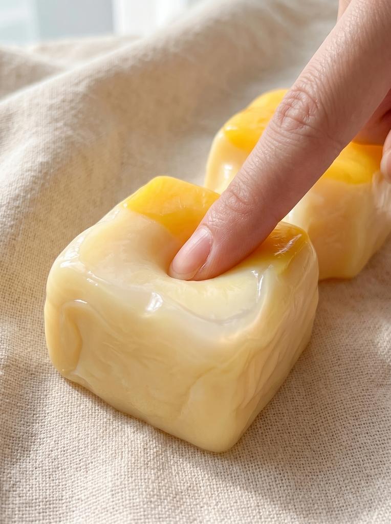 New Stretchy Cheese Pudding Squishy Toy, Soft Tpr Slow Rebound Fidget Stress Relief Sensory Hand Toy For Adult Teen Gift