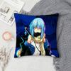 T-Tensura Double-Sided Printed Square Pillow Cover Decorative Cushion Cover For Sofa Bedroom Bedside