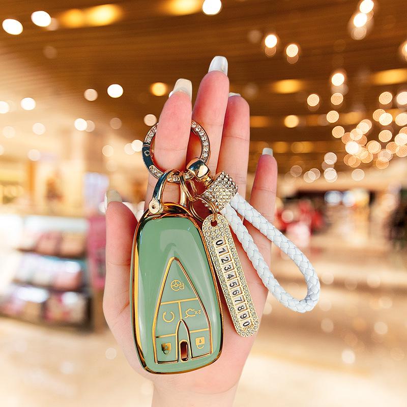 Changan Oushang Z6, X5PLUS/X7 Schlüssel- und Fernbedienungs-Etuis mit Schnallen für Herren und Damen