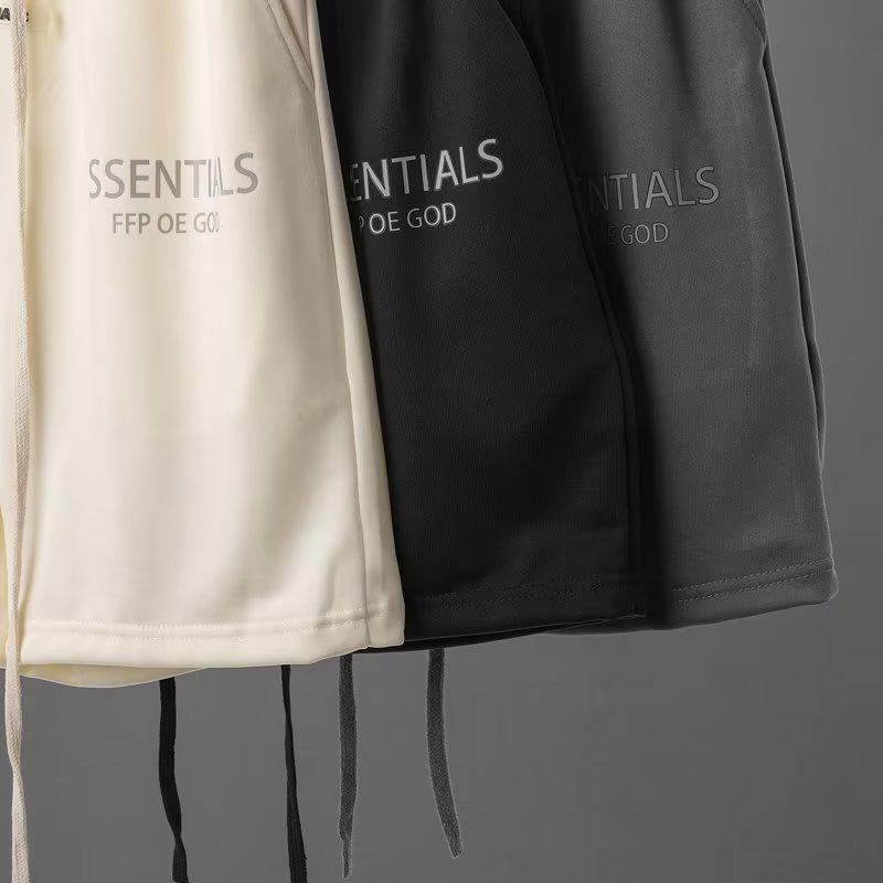 Men's European & American Street Style Summer Sports Wide-Leg Drawstring Shorts