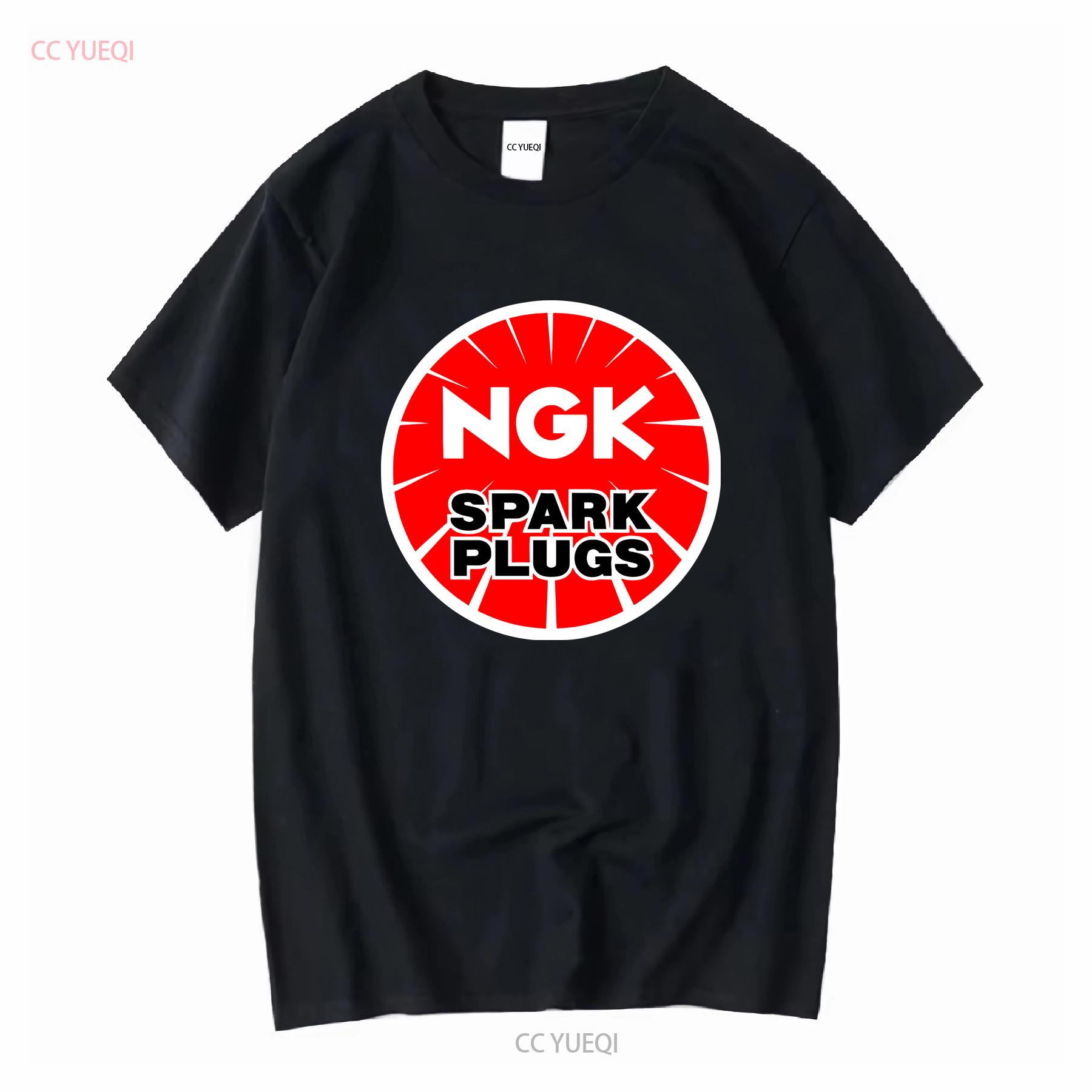 

New NGK Spark Plugs Logo Mens T Shirt USA Size S to 5XL long or short sleeves vintage Washed Comfortable Slightly Soft homme 4XL