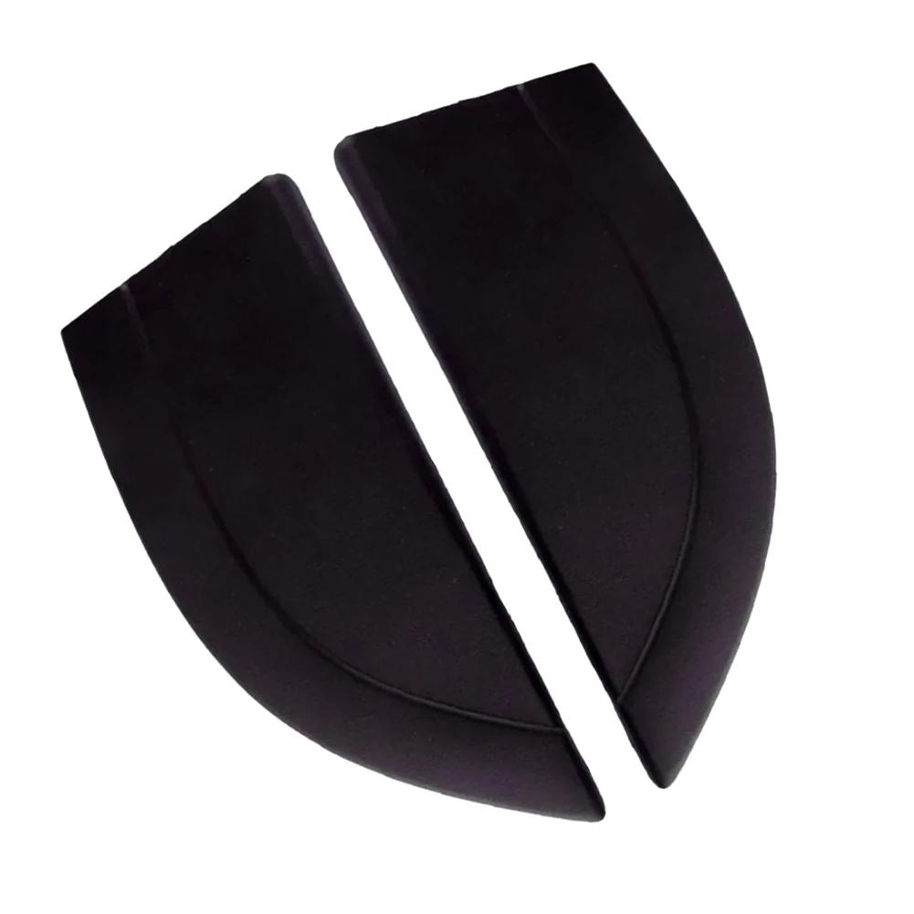 2pcs New Car Rear Molding Cover For Hyundai For Accent 2006-2010 838401E000 ABS Black Rear Triangle Trim Car Accessories