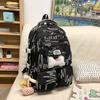 New Schoolbag for Girls with Large Capacity Cute Soft Girl Girl Backpack Lightweight Campus Versatile Backpack