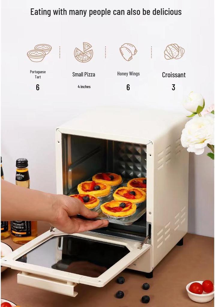 Smart Visual Air Fryer: Large Capacity, Multi-Function Cooking Appliance