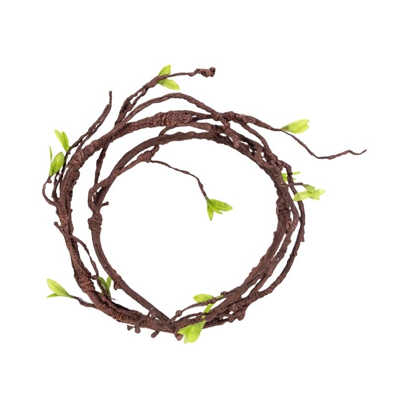 

Реалістична штучна ліана Гілка для лазіння для тераріумів Декор Середовище існування рептилій Ліана Легко чистити Водостійка