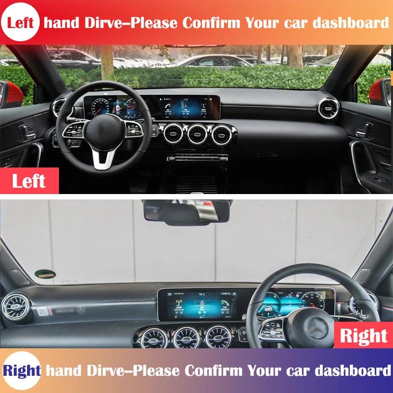 Für Mercedes Benz A-Klasse W177 Anti-Rutsch Armaturenbrettabdeckung Schutzmatte Autozubehör Sonnenschutz Teppich 2019 2020