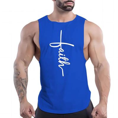 T-Shirt sans manches à col rond pour hommes, vêtement de sport décontracté, décontracté, avec graphiques créatifs imprimés en 2d, tendance, confortable et respirant, été